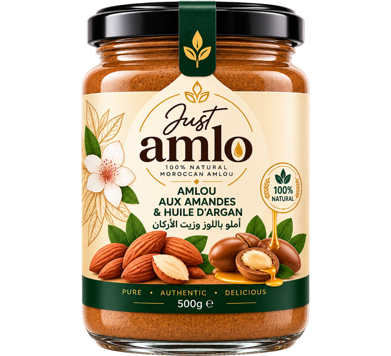Amlou aux amandes et à l’huile d’argan