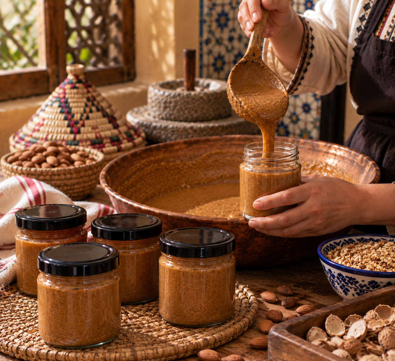 L'art de l'Amlou marocain